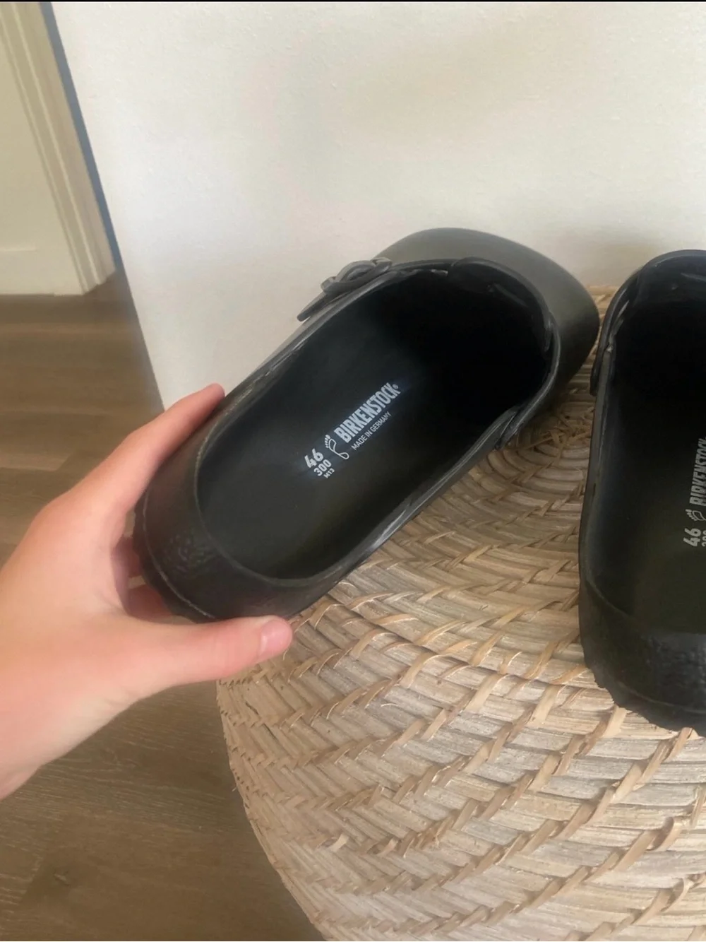 Birkenstock Black EVA Slip-On Clog with Adjustable Strap